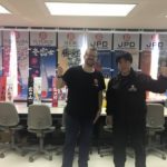 One of the high-end England koi dealer Koi Trips Mr.Tim visited to JPD.