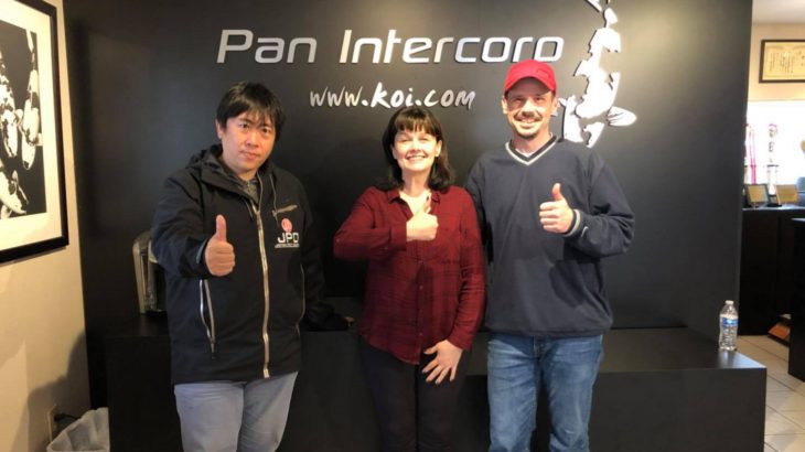 Pan interkoi visit Seattle Washington USA.