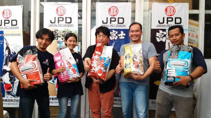 JPD Authorized Koi dealer “ koi Palace” visit in Jakarta Indonesia.