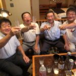 60 years old anniversary happy birthday party to JPD board members Shibata , Shimatou , Tabata.