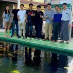 Myanmar koi hobbyist Mr.Phone Jar Lin’s house visit on 11 January 2019.