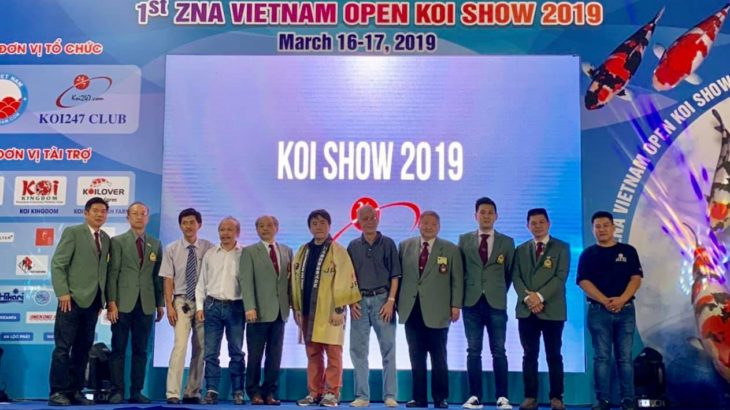 1 th ZNA Vietnam Open Koi Show 2019.