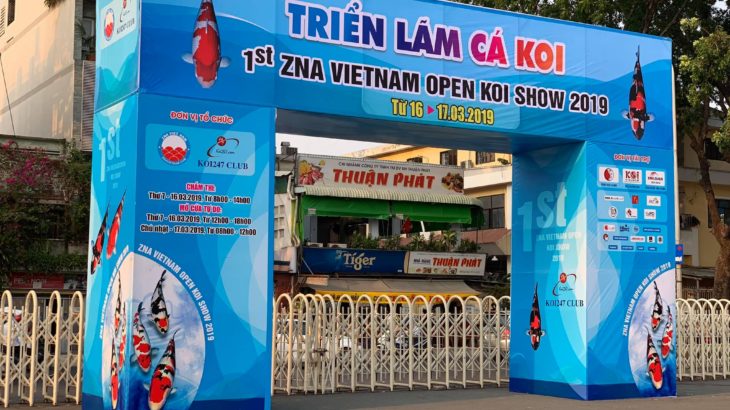 1 th ZNA Vietnam Open Koi Show 2019.