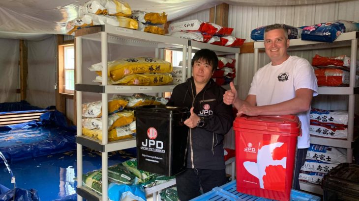 JPD authorized koi dealer Children of the sun visit.