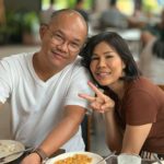 My Thailand friend Jane Maneerat san his wife Jiew Maneerat san invited me home town Thailand restaurant on May 12 2019.