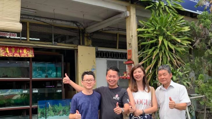 JPD authorized koi dealer Cheras Aquarium visit on May 17 2019 in Malaysia.