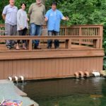 Indianapolis USA koi hobbyist Mr. Chester Bailey-san’s pond visit on Jun 19 2019.