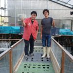 Kanno koi farm visit on July 7 2019.