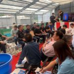 Momotaro koi farm auction visiting on October 8 2019.