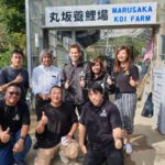 Marusaka Koi Farm visiting on Oct 19, 2019.