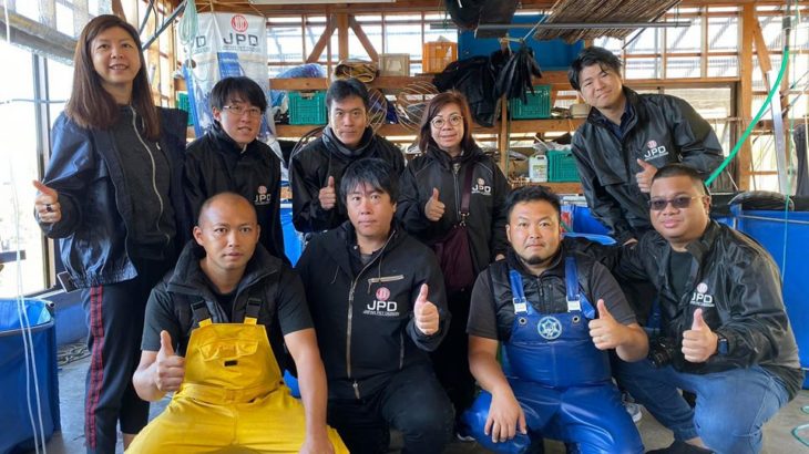 Marujyu koi farm 2 sai koi harvest visit on October 18, 2019.