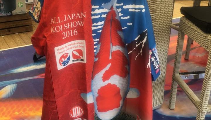 JPD sales promotion at Holland koi show.