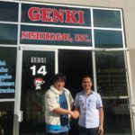 Genki Nishikigoi visit in USA yesterday Mr.Kevin San