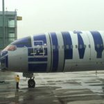 From Beijing to Tokyo by Star Wars plane!!??