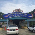 マレーシア ジョホールバル 行商中 I am in Malaysia JB to sell JPD koi food.