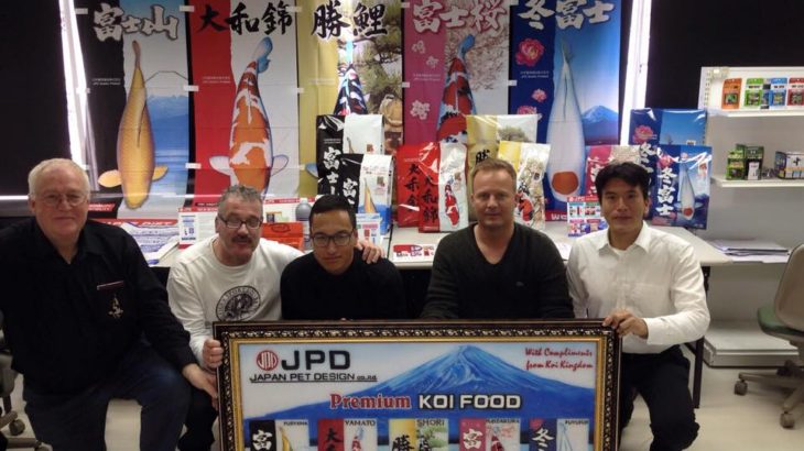 Koi center CEO Mr.Joachim Luisman San visit to JPD with customer on 21 October .