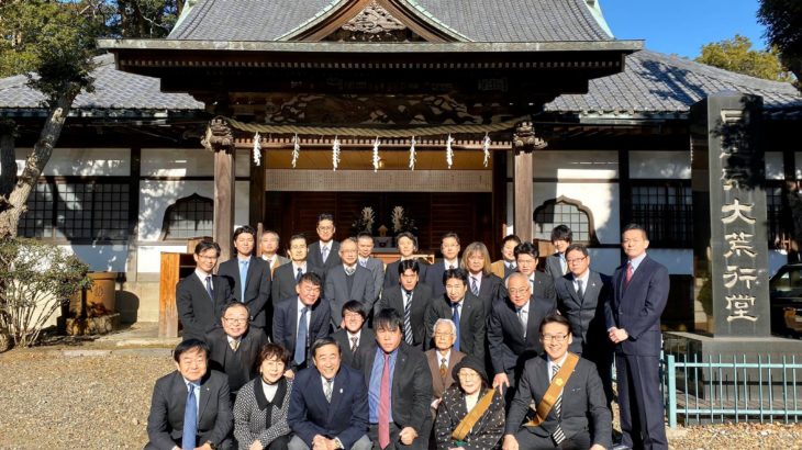 2020年1月6日 令和２年 中山法華経寺にて初詣