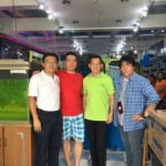 Laris aquarium visit. Thank you for selling JPD product .