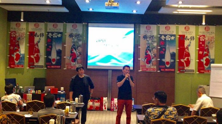 Indonesia Koi Disease Seminar by JPD and PlatinumAquatic Centre. 15-December 2016