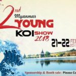 2th Myanmer young koi show will be start 21-22 February.