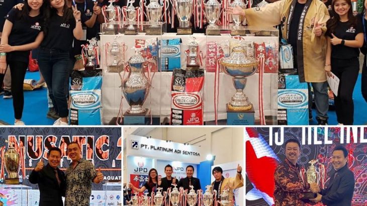 Thank you so much to Kiki san already come to our booth and bring so many trophy to our booth.