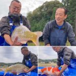 2021年10月27日 大山養魚場様の3歳池上げ