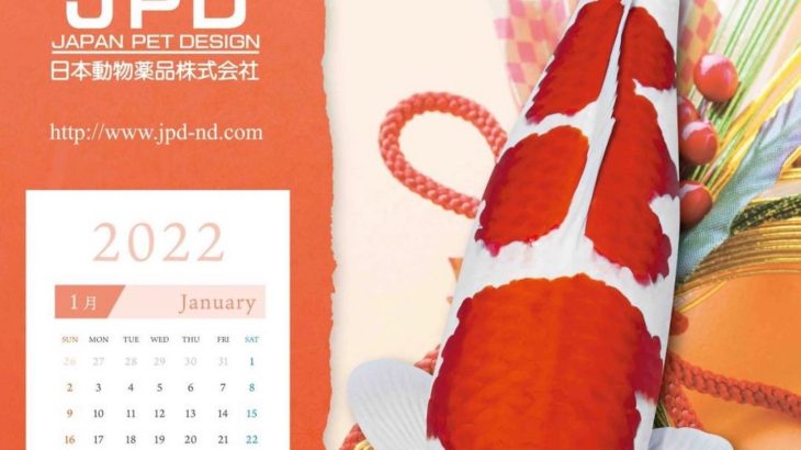JPDカレンダー2022 2022 JPD calendar