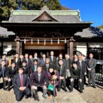 中山法華経寺にて初詣