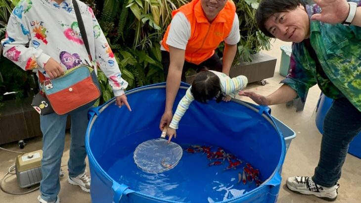 2023年　4月2日 成田養魚園　イベント ［ほぼ新着鯉っ］