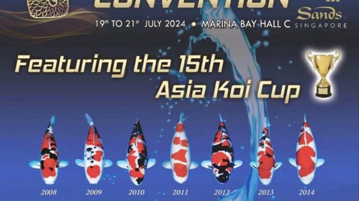 15th Asia koi cup Singapore