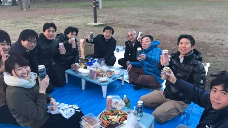 弊社恒例新小岩公園 花見