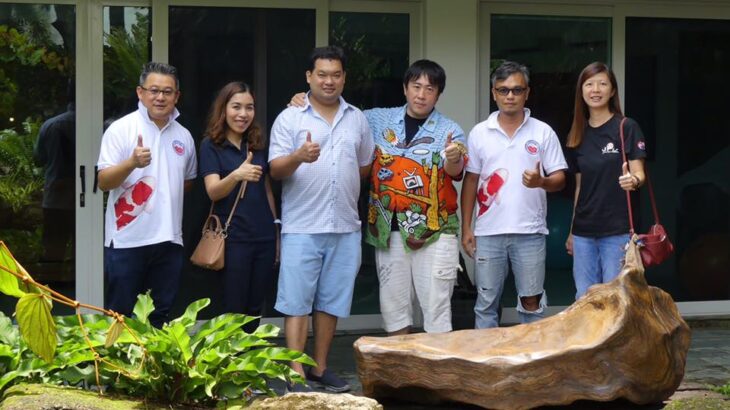 Thailand Phuket koi hobbyist Mr.Alan’s house visit on 12 August 2017.