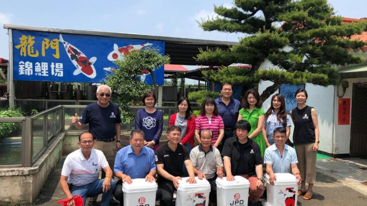 Koi talk at 龍門錦鯉養鯉場